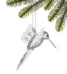 Holiday Lane Shine Bright Feathered Glitter Hummingbird Christmas Ornament Nwt. Fixed Price $19.99.