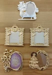 Vtg Premier Designs Christmas Ornament Photo Frame Lot 5PC Verse The Year Nib. Fixed Price $24.99.