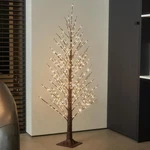 4FT Lighted Brown Alpine Christmas Tree With 450 Led Fairy Lights. Fixed Price $116.99.