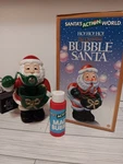 Santa's Action World Bubble 1995 Kurt S. Adler Blower Christmas. Fixed Price $26.99.