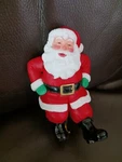 Vintage 1988 Hallmark Holiday Christmas Stocking Hanger Red Suit Santa Claus New. Fixed Price $28.00.