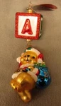 Christopher Radko Bear Block Party Ornament 2018 #1019246 7.5" Nib /tags. Fixed Price $49.95.
