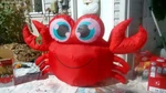 Red Crab Inflatable Airblow Berries & Holly Leaves, 3.5 Ft. Christmas Holiday. Fixed Price $89.90.