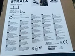 Ikea Strala Led Lighting Chain With 24 Lights Candle Shaped 405.025.42 New 2X. Fixed Price $59.99.
