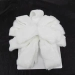 Celebrate Christmas Clip Tree Bow White Faux Fur Holiday Decoration New. Fixed Price $10.00.