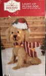 Holiday Time Light-up Plush Golden Doodle 24 Christmas Decoration. Fixed Price $69.99.