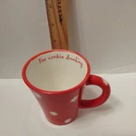 1 Red Hallmark Coffee Mug Cup Santa & Co. Christmas Winter Snowflake. Fixed Price $9.99.