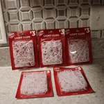 Christmas Holiday Light Mounting Clips Indoor Outdoor Plastic - 300 Count. Fixed Price $14.95.