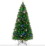 Christmas Tree Best Choice Products 7FT Pre-lit Fiber Optic Artificial 280 Ul. Fixed Price $169.60.