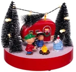 Battery-operated Light Up Musical Table Piece,christmas Camper Scene Peanuts,ksa. Fixed Price $21.99.