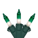 Northlight Mini Christmas Set - Clear With Green Tip 10' Wire. Fixed Price $13.49.