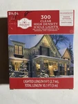 300 Clear High Density Icicle 1.4 Lights Holiday Time Walmart Nib. Fixed Price $19.95.