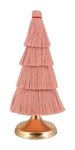 New Jungalow Opalhouse Lg Pink Rose Tassle Christmas Tree Fiber Art Boho 12". Fixed Price $10.00.