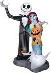 Gemmy Airblown Inflatable Nightmare Before Christmas Scene Disney, 6 Ft Tall, Mu. Fixed Price $159.99.