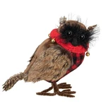 Northlight 10" Owl With Buffalo Plaid Christmas Figure. Fixed Price $37.79.