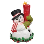 Holly Berry Snowman & Candle. Fixed Price $144.99.