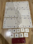 Pottery Barn Reindeer Cork Christmas Placemats Coasters Set Of 6 Used. Fixed Price $59.99.