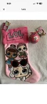 Lol Surprise Christmas Stocking Embroidered Characters W/ Shatterproof Ornament. Fixed Price $10.99.