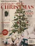 Christmas Cottage Style Better Homes And Garden Vintage Displays Festive Wreaths. Fixed Price $8.99.