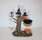 Yankee Candle Halloween Tree With Tea Light Tart Warmer Ghost Witch Pumpkin Bat. Fixed Price $48.00.