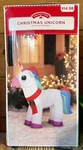 Unicorn Airblown Inflatable Christmas Holiday Time Outdoor 3.5 Ft Yard. Fixed Price $14.99.