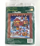 Bucilla Jeweled Felt Advent Calendar Kit Santa's House 32256. Fixed Price $76.99.