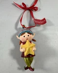 Holiday Home Elf Holding Star Glitter Christmas Ornament Decoration Xmas Tree. Fixed Price $11.66.