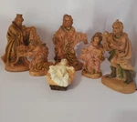 Nativity Set - 6 Piece Holiday Collection By World Bazaars Miniature. Fixed Price $15.00.