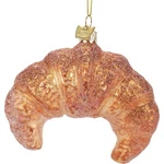 Kurt Adler Noble Gems Glass Ornament For Christmas Tree, Croissant. Fixed Price $14.45.