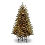 4.5 Ft Prelit North Valley Spruce Artificial Christmas Tree, 200 Clear Lights.... Fixed Price $56.40.