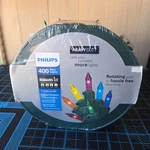 Philips 400 Mini Christmas Lights 7 Color Multi Indoor Outdoor Heavy Duty Spool. Fixed Price $29.00.