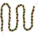 Northlight 5' X 1" Green Red Festive Jingle Bell Artificial Christmas Garland. Fixed Price $28.97.