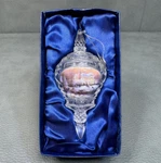 Thomas Kinkade 2005 "holiday Reflections" Crystal Christmas Ornament. Fixed Price $24.95.