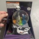Disney Nightmare Before Christmas Jack & Zero Musical Light Up Water Snow Globe. Fixed Price $38.00.