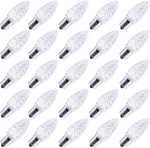 25 Pack C9 Led Replacement Christmas Light Bulb, Shatterproof For. Fixed Price $35.99.