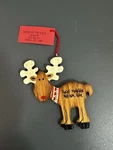 Wooden Reindeer Christmas Ornament From Rocky Mountain National Park 4 X. Fixed Price $15.00.