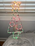 Holiday Time Lighted Christmas Tree Indoor/outdoor 18 Decoration. Fixed Price $15.22.