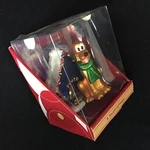 Xmas Pluto Dog House Glass Ornament Disney Touch Of Magic 4.5" Original Box. Fixed Price $18.95.