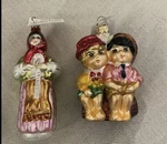 Christopher Radko Sunday Brunch Hansel & Gretal Glass Christmas Ornament Lt Ed. Fixed Price $38.00.