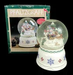 Pfaltzgraff Nordic Christmas Musical Snow Globe Plays "sleigh Ride" 247-153-00. Fixed Price $26.99.