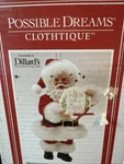Department 56 Possible Dreams Clothtique Santa Christmas Ornament The Nice List. Fixed Price $35.00.