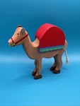 Hallmark Wooden Camel Christmas Holiday Nativity Replacement Animal 2005. Fixed Price $7.49.