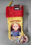 Chucky (he Wants You For Best Friend) 16.5" Christmas Holiday Stocking Hand. Fixed Price $19.99.