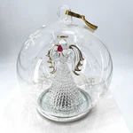 Sorelle Christmas Light Up Color Change Angel Glass Globe Ornament & Batteries. Fixed Price $20.99.