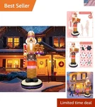 8FT Christmas Inflatables Outdoor Decoration, Gingerbread Nutcrack.... Fixed Price $94.99.