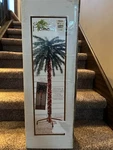 Palm Island Home Pre-lit Tropical Christmas Tree W/ White Lights (open Box). Fixed Price $10.00.