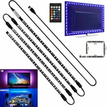 4 X 50CM Tv Backlight Usb 5050 Rgb Strip Remote Kit 5V 30LEDS/M. Fixed Price $10.55.