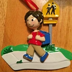 School Child Polar X Personalizable Christmas Tree Ornament - Free Shipping. Fixed Price $9.09.