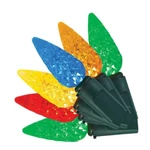 Home Accents 150 Ct C6 Led Multi-colored With Green Wire In Roll 49.6 Ft. Fixed Price $22.99.