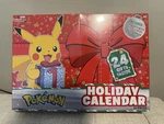 Pok Mon Christmas Calendar PKW2351 24 Toys Figures Accessories Pikachu Sealed. Fixed Price $39.95.
